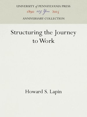 cover image of Structuring the Journey to Work